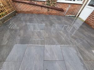 Cathedral/County Anthracite Porcelain Patio - 900x600