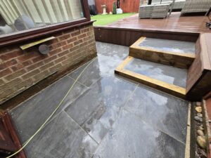 Cathedral/County Anthracite Porcelain Patio - 900x600